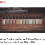 Vaper Empire E Juice Subscription Petition